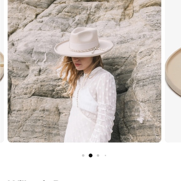 Anthropologie Wyeth Olin Wylder hat new medium willow hat main image 12